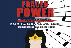 "Frauen Power" Chorkonzert Schöne Töne